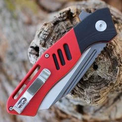 Bestech Rockface - Red / Blk G10 (3.4" D2 Two Tone) BG46C -Knives Sales BTKG46C.3 20578.1645036195