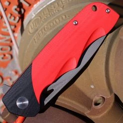 Bestech Airstream - Red / Blk G10 (3.9" D2 Gray Drop Point) BG47D -Knives Sales BTKG47D.3 53685.1645041918