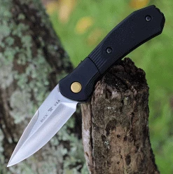 Buck Paradigm Shift Automatic 591BKS, 3" S35VN Drop Point Blade, Black G-10 Handle