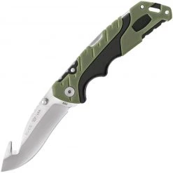 Buck 660 Large Pursuit - Green GRN (3.5" 420HC Guthook) 12256