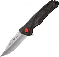 Buck 841 Sprint Pro Flipper - Blk Marbled CF (3" S30V Satin) 12139