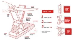Bubba Blade Altus Portable Knife Sharpener, 180 and 400 Grit Stone -Knives Sales BUB1982314 5 63092.1610981756