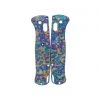 Flytanium Limited Edition "Kaleidoscope" Ti Crossfade Scales - Benchmade Bugout -Knives Sales Bugout 42736.1649441176