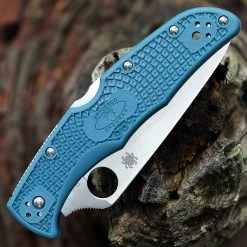 Spyderco Endura 4 Lightweight- Blu FRN (3.80" K390) C10FSK390 -Knives Sales C10FSK390.3 07028.1660922757