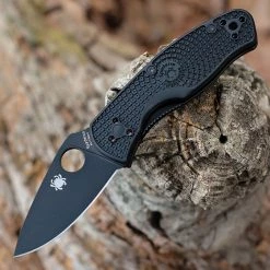 Spyderco Persistence Lightweight - Blk FRN (2.8" Blk PlainEdge) C136PBBK