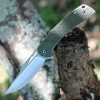 CIVIVI Dogma Linerlock C2005A, 3.46" D2 Satin Plain Blade, OD Green G10 Handles -Knives Sales C2005A.1 24763.1592339215