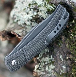 Civivi Appalachian Drifter Slip Joint C2015C, 2.96" Gray Stonewash S35VN Plain Blade, Dark Green Micarta Handle -Knives Sales C2015C.3 72464.1607013079.1280.1280 07479.1609880097
