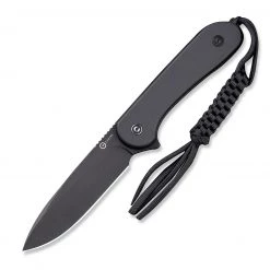 CIVIVI Elementum Fixed Blk G10 w/Kydex (4" D2 Blk SW) C2105A