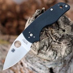 Spyderco LIL' Native - Black G10 (2.42" CPM S30V Satin Plain) C230NLGP