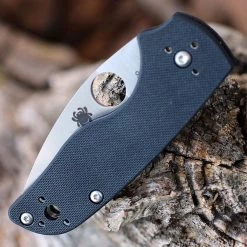 Spyderco LIL' Native - Black G10 (2.42" CPM S30V Satin Plain) C230NLGP -Knives Sales C230NLGP.4 89188.1646342063