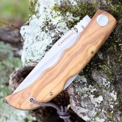 Castillo Tagus - Olivewood (3.6" 14C28N Satin) C5OLW -Knives Sales C5OLW.3 99827.1639078226