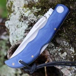Castillo Tagus - River Blue Micarta (3.6" 14C28N Satin) C5RBM -Knives Sales C5RBM.2 66970.1639078698