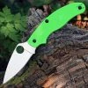 Spyderco UK Penknife Salt Green FRN (3" LC200N Satin Plain) C94PGR -Knives Sales C94PGR 02513.1657916817
