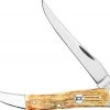 Case Medium Texas Toothpick 36724 Burnt Cream Bone (610094 SS) -Knives Sales CA36724 15530.1641854961