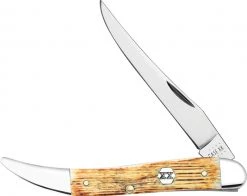 Case Medium Texas Toothpick 36724 Burnt Cream Bone (610094 SS)