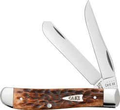 Case Mini Trapper 42652 Brown Bone Peach Seed (6207 SS)