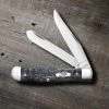 Case Trapper 58410 Pocket Worn Gray Bone CV (6254 CV) -Knives Sales CA58410 07295.1643923172