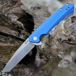 Case Kinzua - Blue Aluminum (3.4" S35VN SW Tanto ) 64663
