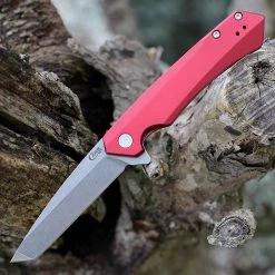 Case Kinzua - Red Aluminum (3.4" S35VN SW Tanto ) 64664