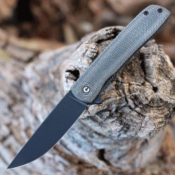 CIVIVI Bo Front Flipper - Green Micarta (3" Nitro-V Blk SW) C20009B-6