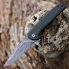 CIVIVI Mini Sandbar Blk Micarta w/Ti Clip (3" Damascus) C20011-DS1 -Knives Sales CIVC20011DS1.1 21123.1652898389