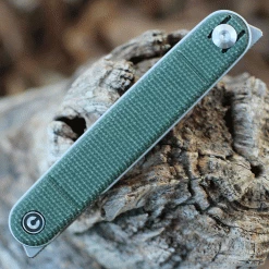CIVIVI Crit Front Flipper Multi-Tool Green Micarta (3" SW Nitro-V ) C20014F-3 -Knives Sales CIVC20014F3.4 04390.1635862743
