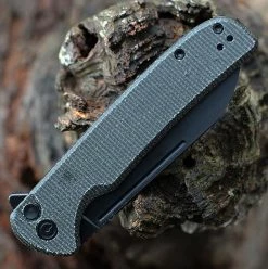 CIVIVI Chevalier Button Lock Green Micarta (3.5" Blk 14C28N) C20022-2 -Knives Sales CIVC200222.2 97624.1651593788