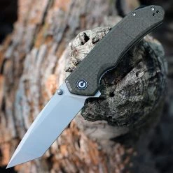 CIVIVI Brazen Green Coarse Micarta (3.5" Silver BB Tanto) C2023F