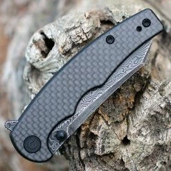 CIVIVI P87 Folder - Twill CF G-10 (2.90" Damascus) C21043-DS1 -Knives Sales CIVC21043DS1.3 39899.1660744977