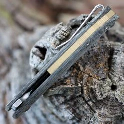 GiantMouse ACE Corta Folder - Green Canvas Micarta (3" M390 SW) -Knives Sales CORTA GRN CANVAS.2 16147.1651159750