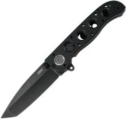 CRKT M16 Carson Deadbolt Blk Alum (3.12" Blk SW D2 Tanto) M16-02DB