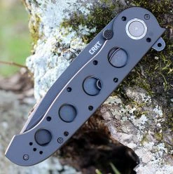 CRKT M16 Carson Deadbolt Tanto Blk Alum (3.89" D2 Blk Tanto) M16-04DB -Knives Sales CR04DB.3 72817.1643729024