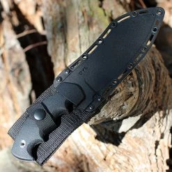 CRKT Catchall Fixed Blade - Blk GRN (5.5" 8Cr13Mov Satin) 2866 -Knives Sales CR2866.2 45587.1652982732