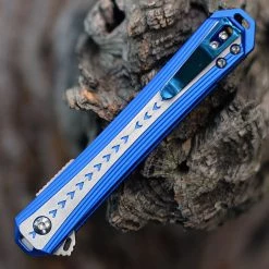 CRKT Stickler Assist Folder - Blue /Gray (3.38" 12C27 Satin) 6710 8 CRKT Stickler Assist Folder - Blue /Gray (3.38" 12C27 Satin) 6710 -Knives Sales CR6710.2 94207.1655394248