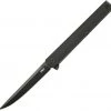 CRKT CEO Flipper Blackout - Black GRN (3.35" AUS-8 Blk) 7097K -Knives Sales CR7097K 08312.1647541111