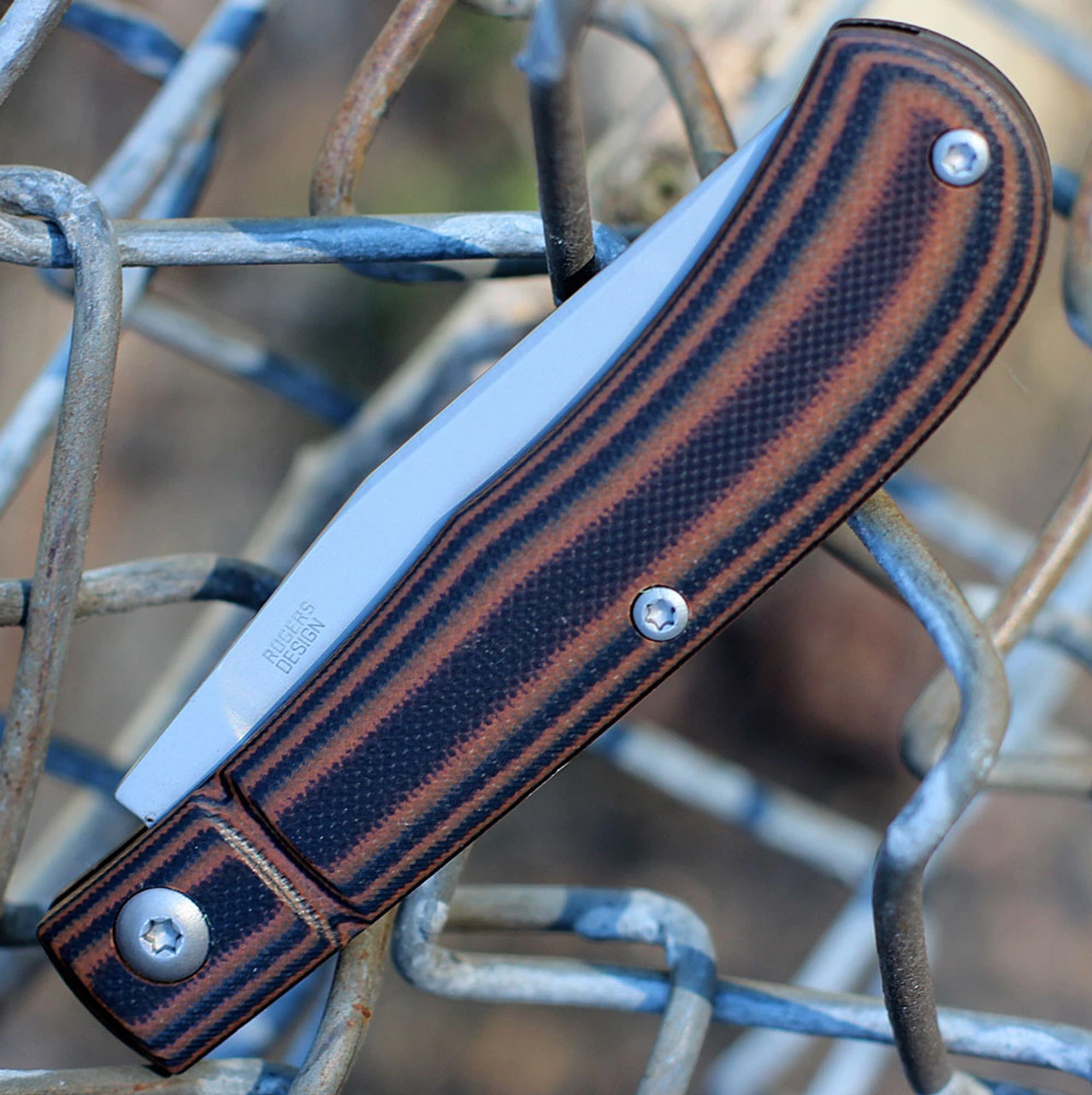 CRKT Rogers Venandi Slip Joint - Blk / Brown G10 (3.12" 8Cr13MoV) 7100 6 CRKT Rogers Venandi Slip Joint - Blk / Brown G10 (3.12" 8Cr13MoV) 7100 - Image 4