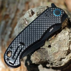 CRKT PSD Assisted Open Knife - Blk G10 / CF (3.6" Blk Serrated) 7920K -Knives Sales CR7920K.3 10875.1652983719