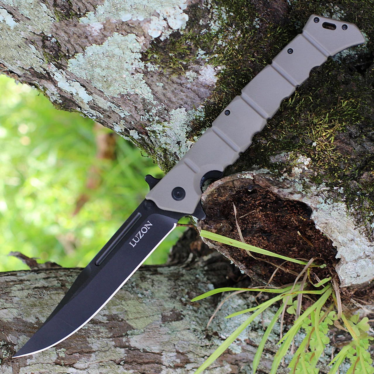 Cold Steel Large Luzon - DE GFN (6" 8Cr13MoV) CS20NQXDEBK 3 Cold Steel Large Luzon - DE GFN (6" 8Cr13MoV) CS20NQXDEBK