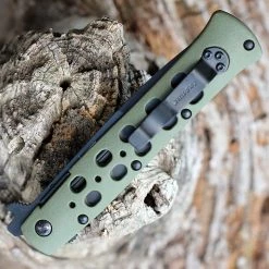 Cold Steel Ti-Lite - OD Green Zy-Ex (4.00" AUS8-A Blk DLC) CS26SPODBK -Knives Sales CS26SPODBK.3 01357.1658162302