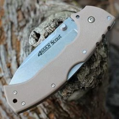 Cold Steel 4 Max Scout Folder - DE Griv-Ex (4" AUS-10A) CS62RQDESW -Knives Sales CS62RQDESW.3 98296.1658169263