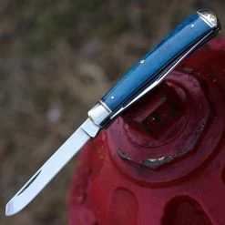 Cold Steel Trapper - Blue Bone (8Cr13MoV SS) CS-FL-TRPR-B -Knives Sales CSFLTRPRB.1 93513.1658765342