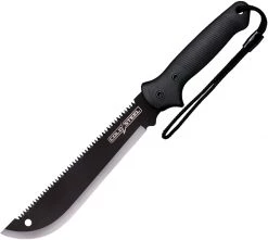 Cold Steel Axis Machete - Blk Rubber (11" Blk Carbon Steel) MA-AXIS