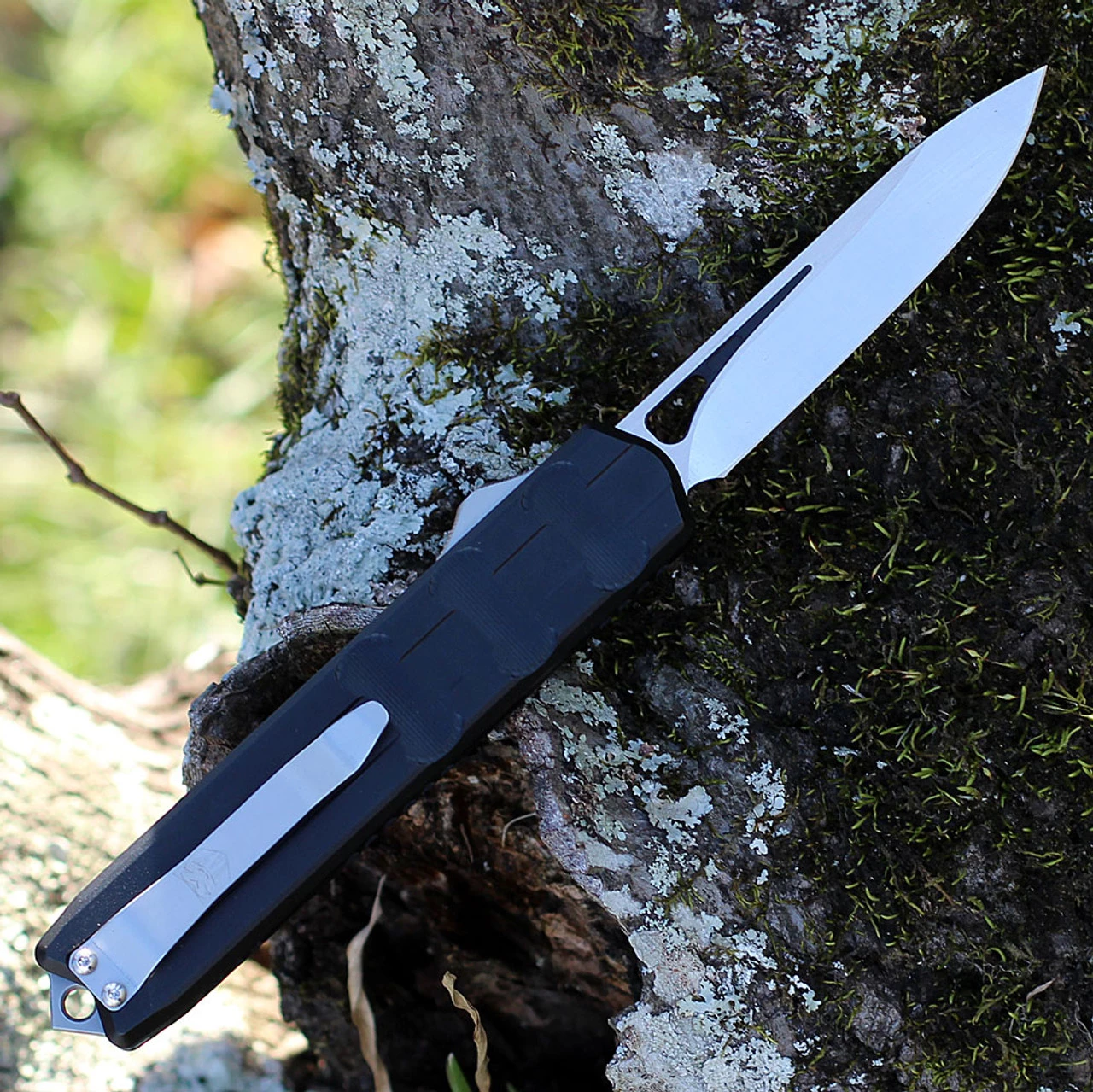 CobraTec Enforcer OTF Automatic - Blk Alum. (3.25" M390 Satin) CTEBLKM390DNS 4 CobraTec Enforcer OTF Automatic - Blk Alum. (3.25" M390 Satin) CTEBLKM390DNS - Image 2