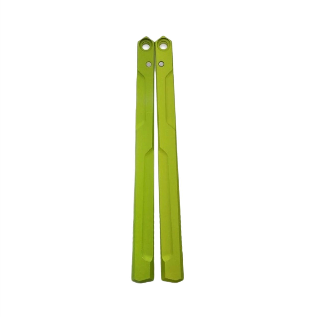 Flytanium Aluminum v1.5 Channel Handle Kit (Lime) - Kershaw Lucha Balisong 3 Flytanium Aluminum v1.5 Channel Handle Kit (Lime) - Kershaw Lucha Balisong