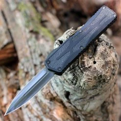 Heretic Colossus OTF Auto - Blk Alum. (3.45" ELMAX Satin) 036