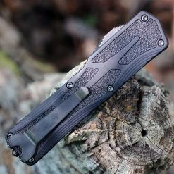 Heretic Colossus OTF Auto - Blk Alum. (3.45" ELMAX Satin) 036 -Knives Sales Colossus.2 37379.1654639082