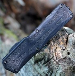 Heretic Colossus OTF Auto - Blk Alum. (3.45" ELMAX Satin) 036 -Knives Sales Colossus.3 60481.1654639082
