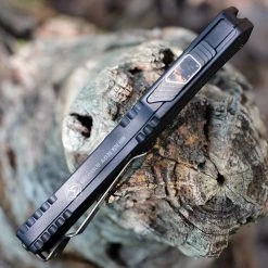 Heretic Colossus OTF Auto - Blk Alum. (3.45" ELMAX Satin) 036 -Knives Sales Colossus.4 76400.1654639082