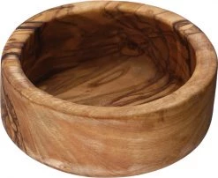 Dovo Soap Bowl - 3.25" Olive Wood 34090021