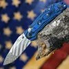 Doug Ritter Mini-RSK (American Flag) Knifeworks Exclusive - G-Mascus Blue G-10/Stonewashed -Knives Sales DR Flag BL.1 43665.1656703134